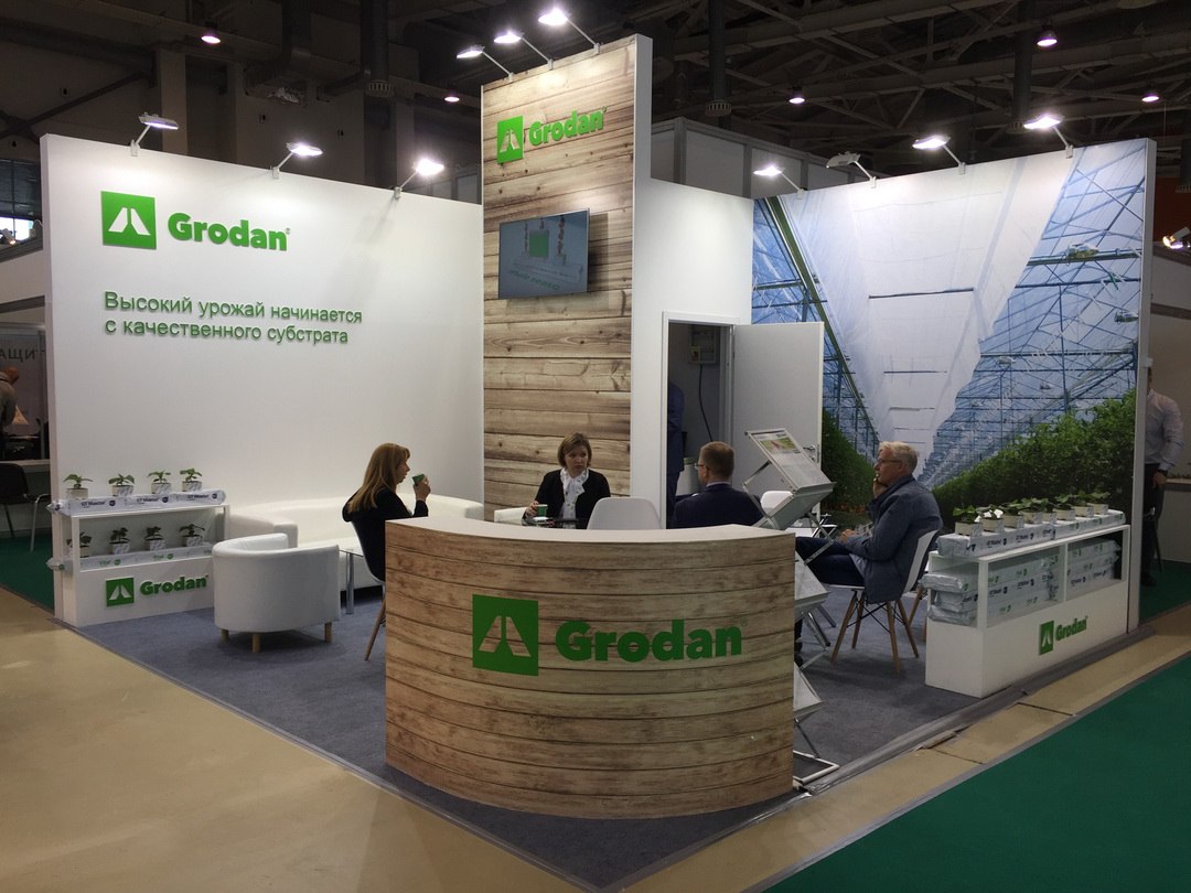 Exhibition stand Grodan